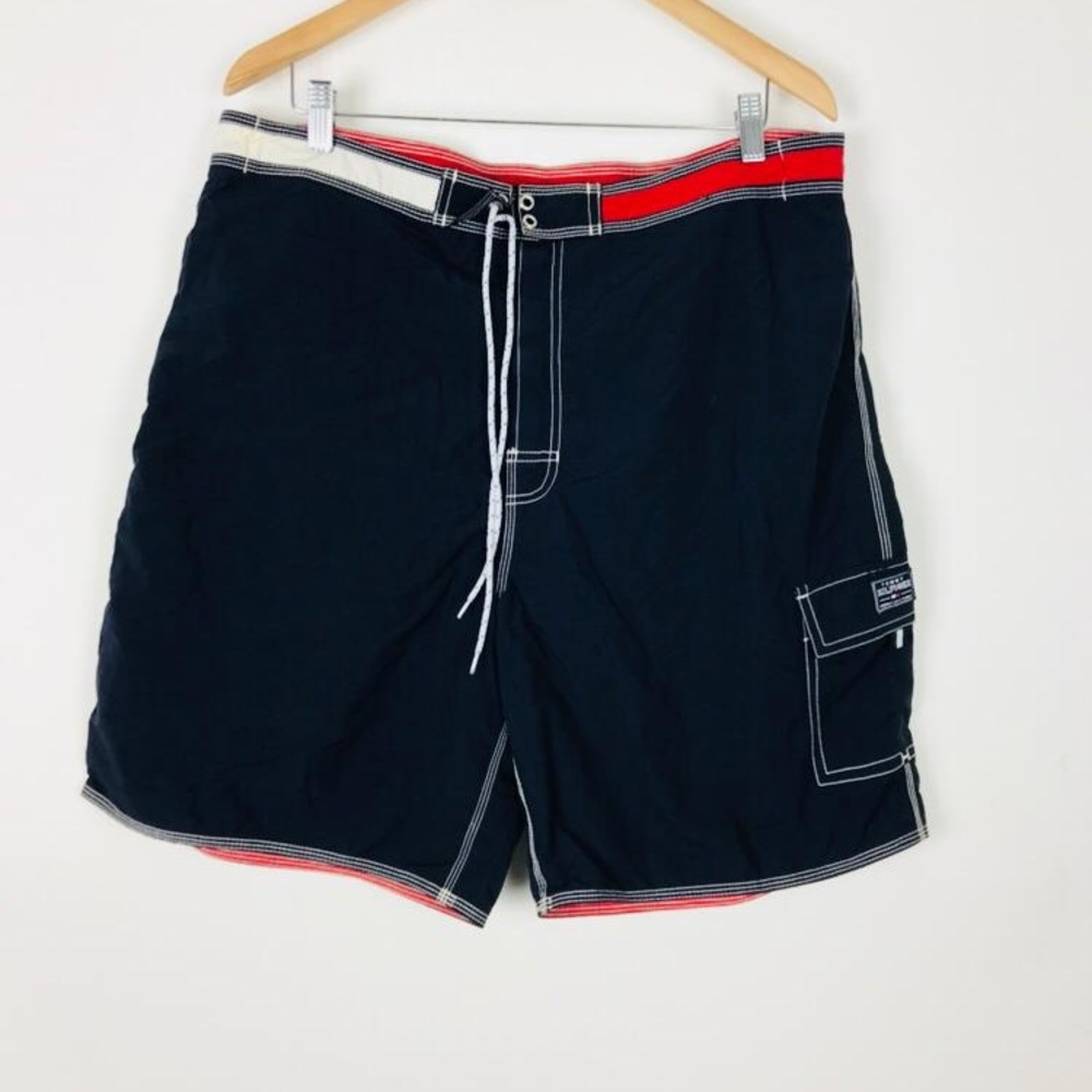 Tommy Hilfiger Trunks Swim Flag Drawstring Waist
